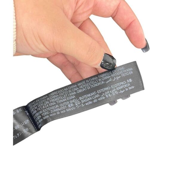 Massimo Dutti Womens Mini Dress Large Black Beaded Wool Blend Semi 9210/954 NWT - Picture 10 of 16